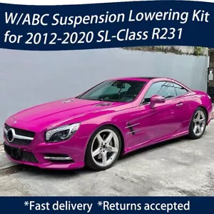 💥Kit de suspensión neumática eslabones descensores ajustables para Mercedes Benz SL 2013-17 R231 - Imagen 1 de 4