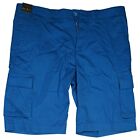 Jean Biani Herren Cargo Sommer Hose Short Bermuda Cargoshort 3XL 56 W40 Blau NEU