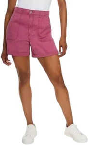 Gloria Vanderbilt NWT Women's Size XXL Pink Utility Shorts - Picture 1 of 8