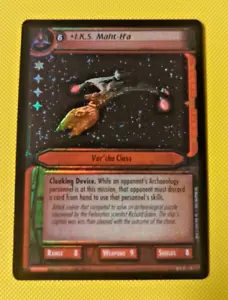 Star Trek CCG 2E I.K.S. Maht-H'a #1 R 401 Foil Holo Holographic Rare Card Game - Picture 1 of 4