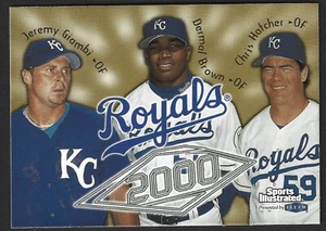 Giambi/Brown/Hatcher Royals 1999 Fleer Sports Illustrated #67 - Free Shipping!! - Picture 1 of 2