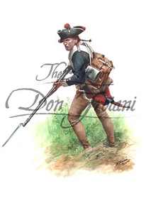 Musketeer Hessian Regiment Von Bose, 1781 - American Revolution-Don Troiani - Picture 1 of 1