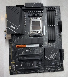 MSI Pro B650-P WiFi schwarz Pro Series ATX AMD Mainboard *NUR UNGETESTETE TEILE - Bild 1 von 8