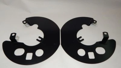 Nuevo par de cubiertas antipolvo de freno delantero placa de respaldo de freno Triumph TR6 TR250 TR4A Foto 1 de 2