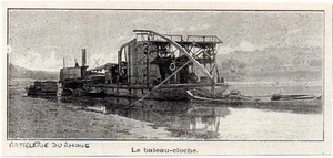 1896 -- BATELLERIE DU RHONE LE BOAT GLOCHE 3K984 - Bild 1 von 1