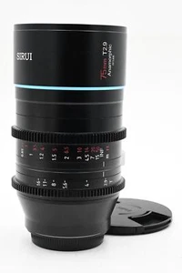 Sirui 75mm T2.9 Full Frame 1.6x Anamorphic Lens for Canon RF #756 - Picture 1 of 6