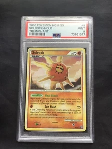 Pokemon Cards: HGSS Triumphant Rare Holo: Solrock 9/102 PSA 9 - Picture 1 of 6