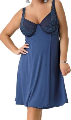 Nessa Marie Negligee Gr.M 40 80C /D Nightgown Knee Height Very Soft - Image 1 of 4