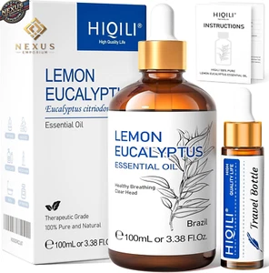 🌿 100ML - OLIO ESSENZIALE DI EUCALIPTO AL LIMONE - 100% PURO E NATURALE 🌿 - Foto 1 di 12