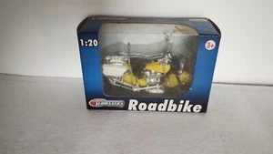 Teamsters Harley Davidson Road bike 1:20 scale boxed - Picture 1 of 2