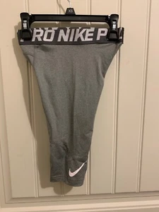 NEW! Nike Pro Big Kids' (Boys') Training Tights •GRAY• YOUTH Sz XS - Picture 1 of 6