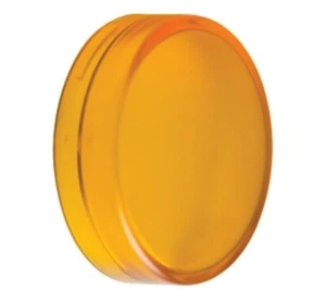 SCHNEIDER ZBV015 orange plain lens for circular pilot light Ø22 10 Pc's Pak - Picture 1 of 5