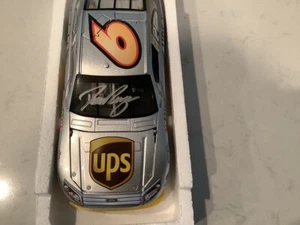 DAVID RAGAN AUTOGRAPHED 2009 FORD FUSION UPS FREIGHT COT DIECAST W/COA & CARD - Picture 1 of 10