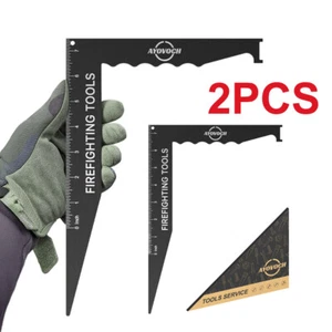 2PCS Firefighter Tool Access Doors Easily Multi-Purpose Leverage Tool - Picture 1 of 6