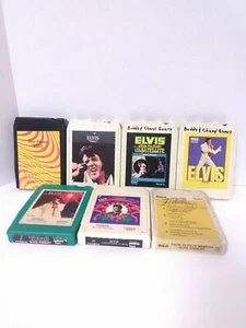 7 Elvis 8 Tracks - Christmas Album, You'll Never Walk Alone, Twin Set & More! - Picture 1 of 11