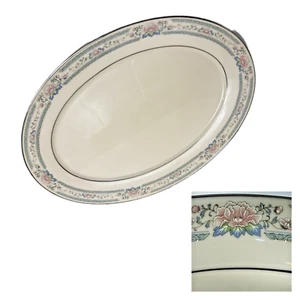Vintage Lenox China Charleston 16" Oval Servierplatte Fleischtablett EUC 1980er - Bild 1 von 9