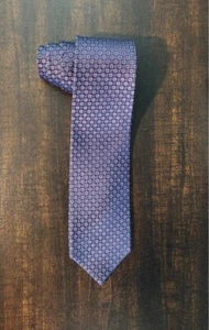Corbata Croft & Barrow para hombre, seda-púrpura - Imagen 1 de 4