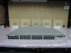 Cisco WS-C3850-48PW-S 48 port UPOE switch W built-in wireless capable.90d wty.RL - Picture 1 of 4