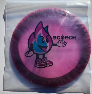 Discraft Triple Stamp Z Scorch Flame "Scorcher" w/ Teal Holo/Pink Holo Foil - Picture 1 of 2