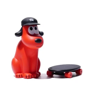 Figura VINILO SUAVE HOW2WORK SK8 One-Chu Red Dog Charr Morita Limited Modelo Sofubi - Imagen 1 de 3