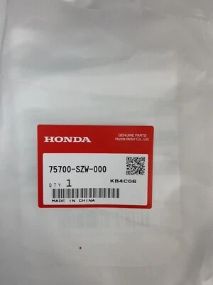 75700-SZW-000 emblema delantero para Honda CRV Accord Pilot Crosstour (con adhesivo) Foto 1 de 3