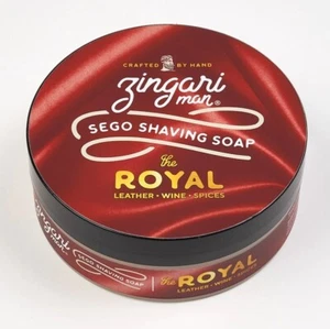THE ROYAL Rasierseife - Zingari Man USA - 142g Talgbasis Sheabutter Olivenöl - Bild 1 von 1