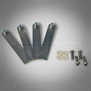 HAU Kit Patte Fixation Universale Sabot Moteur Moto - Picture 1 of 1