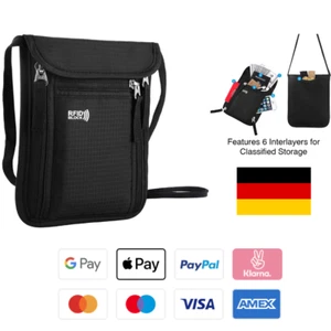 Brusttasche mit RFID-Schutz für wasserdichte Sicherheit und Stil - Bild 1 von 8
