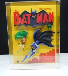 Warner Bros Batman Nr. 1 DC Comic 3D Skulptur Shadow Box 6x15x19 LE #5 0f 250 - Bild 1 von 24