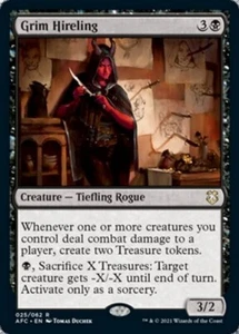 Grim Hireling ~ Commander: Adventures in the Forgotten Realms [ NM ] [ MTG ] - Bild 1 von 1