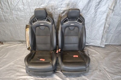 2016 凯迪拉克 CTS-V LT4 6.2L 原始设备制造商 RECARO 皮革前右手 LH 座椅损坏 #1673 — 第 1/4 张图片