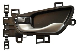 Inner Interior Inside Door Handle Black with Silver Lever Left Driver Side - Picture 1 of 3