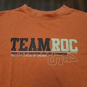 Vintage Rocawear Team Roc Athletic Orange T-Shirt - Men’s Size Extra Large Jay Z - Picture 1 of 9