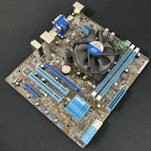 MOTHERBOARD/CPU/RAM COMBO: ASUS P8H67-M LE LGA 1155 + Intel i5 2300 + 8GB DDR3 - Afbeelding 1 van 8