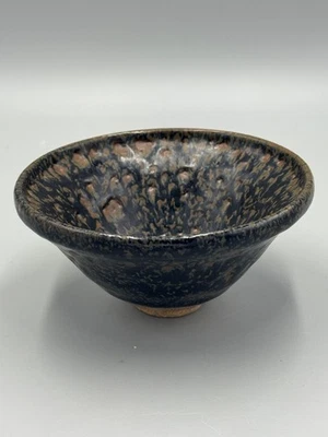 Antiguo tazón de té chino Song Dinastía Jian Ware Kilin 5 3/4"" Foto 1 de 4