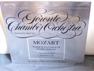 Mozart Divertimento K251 Serenade K525 Toronto Chamber Orch Direct-to-Disc RARE! - Picture 1 of 6