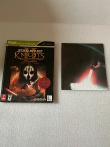 Star Wars Knights of the Old Republic 2  Prima Strategy Xbox With Poster RARE gc - Picture 1 of 22