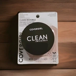 Covergirl Clean Invisible Pressed Powder, 130 Classic Beige-NEW - Picture 1 of 1