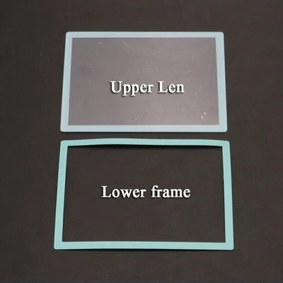 Plastic Cover Replace For Nintendo DS Lite DSL NDSL Upper Lower LCD Screen Lens - Image 1 of 4
