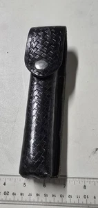 Boston Leather 5560 Baton Flashlight Belt Holster Holder - Picture 1 of 4