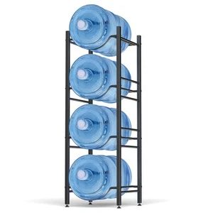 Soporte para jarra de agua de 5 galones, acero de alta resistencia, estante de almacenamiento para cocina, hogar, apagado - Imagen 1 de 13