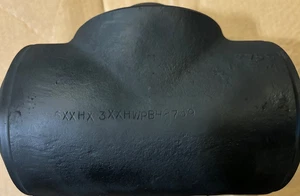 6" X 3"  XXH (.750 Wall) Tee A234 WPB Carbon Steel Weld Fitting BW - NEW USA - Picture 1 of 8