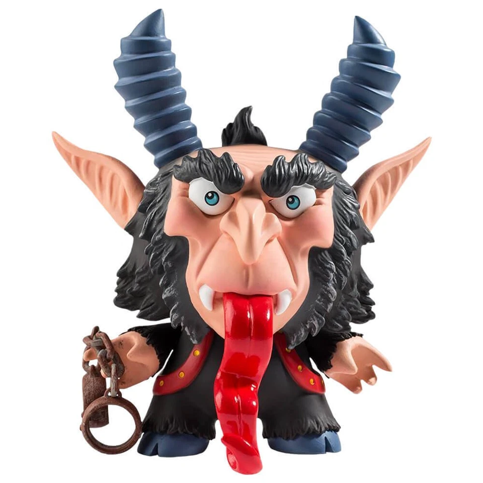 Dunny Kidrobot Krampus 5” Highly Collectible Vinyl Figure by Scott Tolleson - Image 1 of 3
