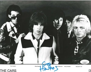 Greg Hawkes signiertes 8x10 Foto mit JSA COA #CB78973 Die Autos - Bild 1 von 2
