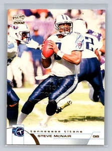 2002 Pacific #432 Steve McNair National NSCC Embossed Stamp Aug 2002 - Picture 1 of 2