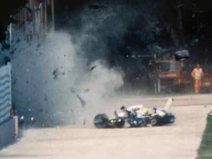 AYRTON SENNA Accidente Imola 8x10 FOTO FÓRMULA 1 Brasileño - Imagen 1 de 1