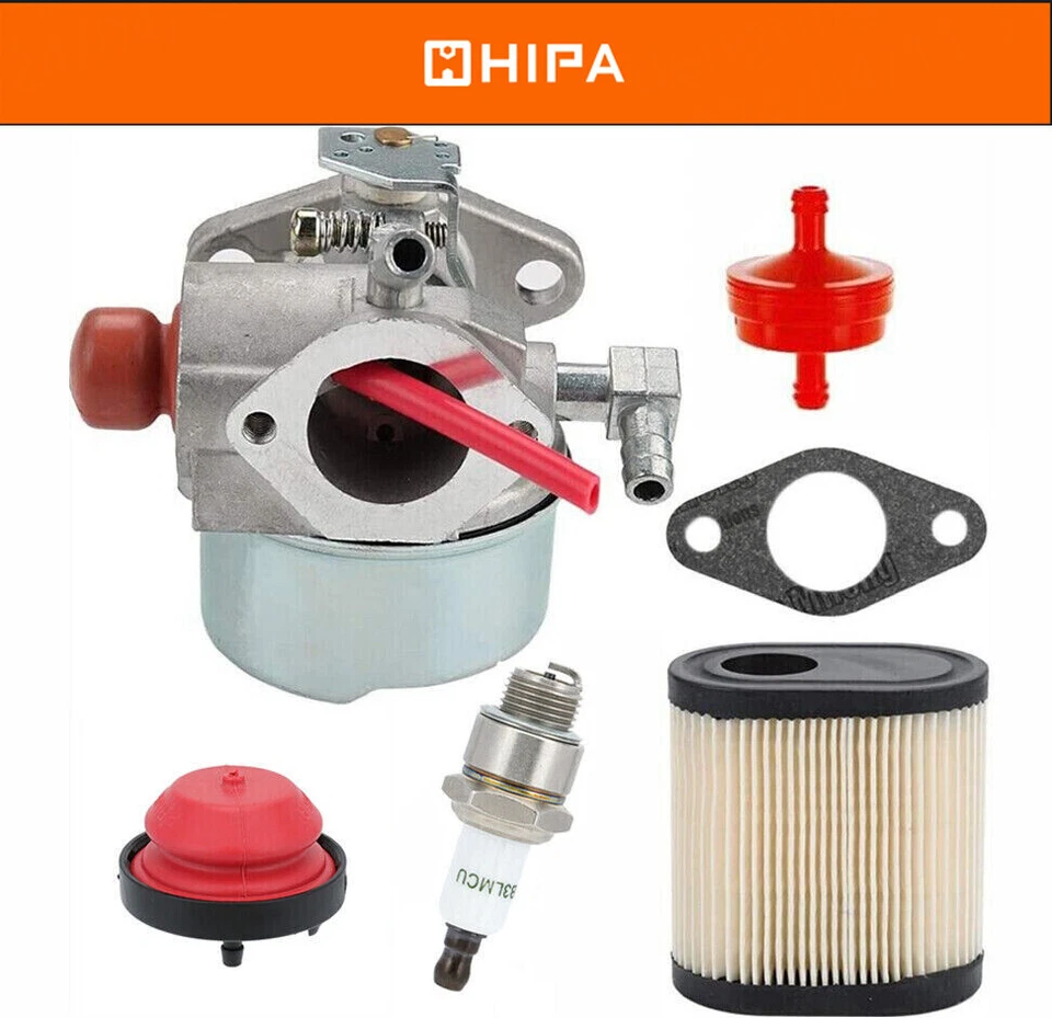 Carburetor Carb Kit for Toro 6.5hp GTS Recycler Lawnmower Tecumseh 640350 Line