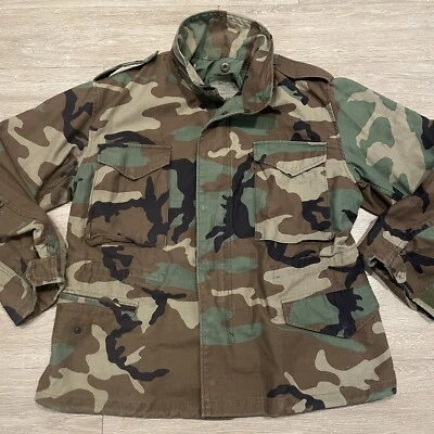 Casaco campo clima frio floresta camuflagem 8415-01-099-7833 médio X-curto - Imagem 1 de 4