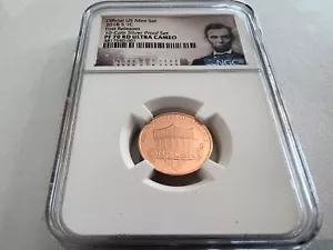 2018-S LINCOLN CENT SILVER PF SET FIRST REL. NGC PF70 RD U.C. TOP POP ONLY 279 - Picture 1 of 4