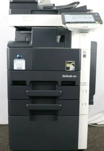 Konica Minolta Bizhub 363 Copier Printer Scanner Network Fax Machine MFP - Picture 1 of 12